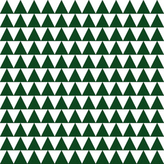 Green - white triangle seamless pattern, geometric texture