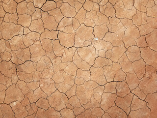 The ground has cracks in the top view for the background