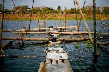Fototapeta premium wooden bridge