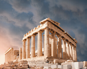 Fototapeta premium Parthenon on the Acropolis in Athens, Greece