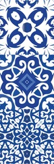 Ornamental azulejo portugal tiles decor.