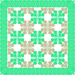 vector scarf with Best color. Abstract seamless vector pattern with hand drawn elements.vector flowers Design.