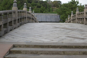 Fototapeta na wymiar 石畳の橋