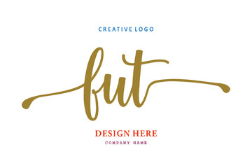 FUT lettering logo is simple, easy to understand and authoritativePrint