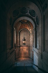 Obraz premium Interior architecture of the New York Public Library in Midtown Manhattan, New York City