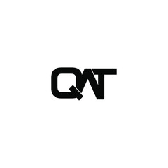 qat letter original monogram logo design