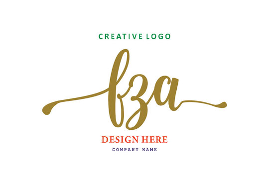 FZA lettering logo is simple, easy to understand and authoritative