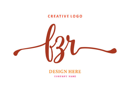 FZR lettering logo is simple, easy to understand and authoritative