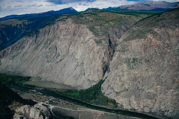 view from the mountain