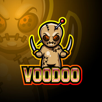 Voodoo Esport Logo Mascot Design