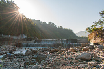 mountain river in the mountains