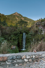 waterfall in the mountain forest