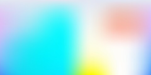 Light Blue, Yellow vector blurred template.