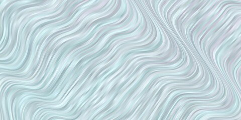 Light BLUE vector background with bent lines.