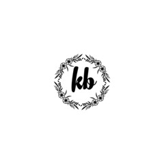 Initial KB Handwriting, Wedding Monogram Logo Design, Modern Minimalistic and Floral templates for Invitation cards	
