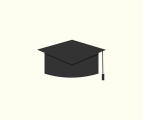 design about graduation toga icon