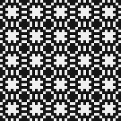 Abstract Cross Pattern Dots Logo generative computational art illustration