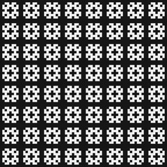 Abstract Cross Pattern Dots Logo generative computational art illustration