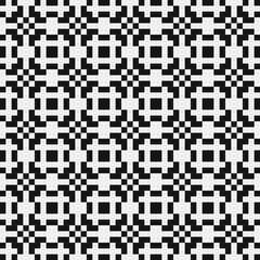 Fototapeta premium Abstract Cross Pattern Dots Logo generative computational art illustration