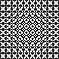 Abstract Cross Pattern Dots Logo generative computational art illustration