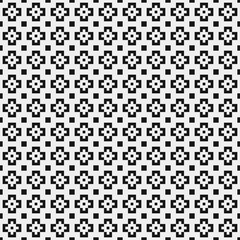 Fototapeta premium Abstract Cross Pattern Dots Logo generative computational art illustration