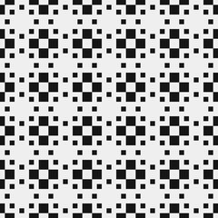 Fototapeta premium Abstract Cross Pattern Dots Logo generative computational art illustration