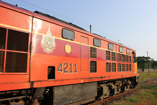 Alsthom Diesel locomotive no 4211