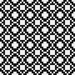 Abstract Cross Pattern Dots Logo generative computational art illustration