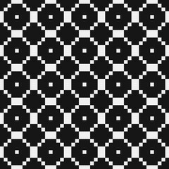 Abstract Cross Pattern Dots Logo generative computational art illustration
