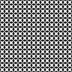 Abstract Cross Pattern Dots Logo generative computational art illustration