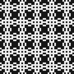 Fototapeta premium Abstract Cross Pattern Dots Logo generative computational art illustration