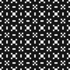 Abstract Cross Pattern Dots Logo generative computational art illustration