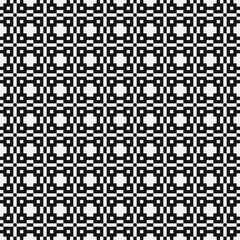 Fototapeta premium Abstract Cross Pattern Dots Logo generative computational art illustration