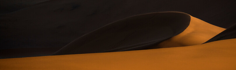 Sand dune abstracts taken in Sossusvlei, Namibia.