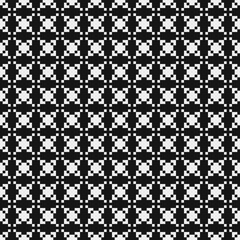 Fototapeta premium Abstract Cross Pattern Dots Logo generative computational art illustration