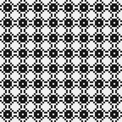 Abstract Cross Pattern Dots Logo generative computational art illustration