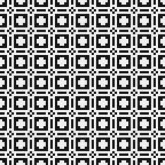 Fototapeta premium Abstract Cross Pattern Dots Logo generative computational art illustration