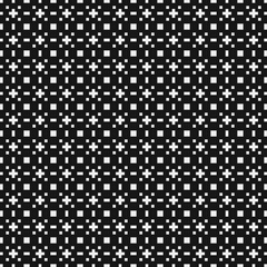 Abstract Cross Pattern Dots Logo generative computational art illustration