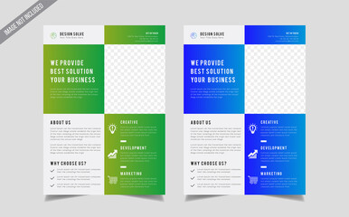 Modern Flyer design, cover modern layout, annual report, poster, flyer in A4, brochure Design Template