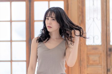 Fototapeta premium アジア人女性 