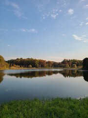 lake in autumn