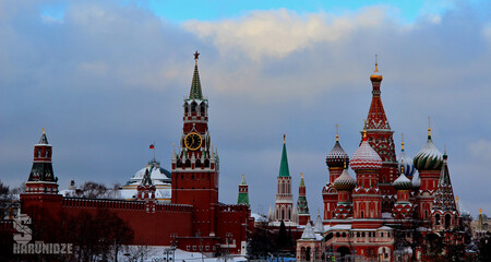 Naklejka premium Moscow - Christmas