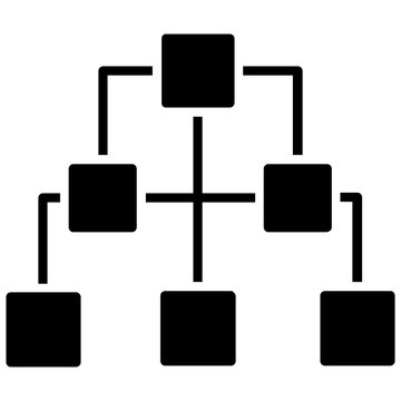 
Database Mainframe Connected To Multiple Computer Screens, Data Mining And Patterns Icon
