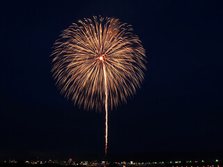 Nagaoka firework festival in Japan