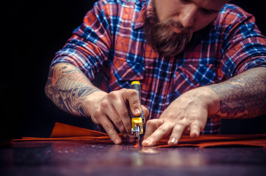 Handicraftsman making quality products