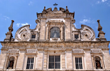 Fototapeta na wymiar Historic architecture in Leiria, Centro - Portugal