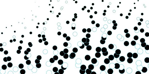 Dark Blue, Green vector template with circles.