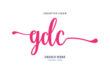 GDC lettering logo is simple, easy to understand and authoritative