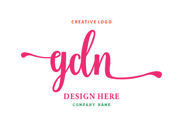 GDN lettering logo is simple, easy to understand and authoritative