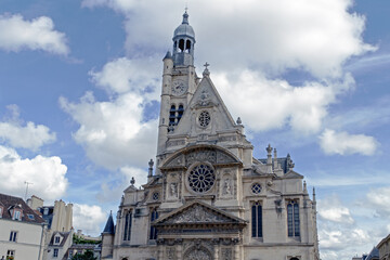 Fototapeta na wymiar PARIS - Eglise Saint Etienne du Mont